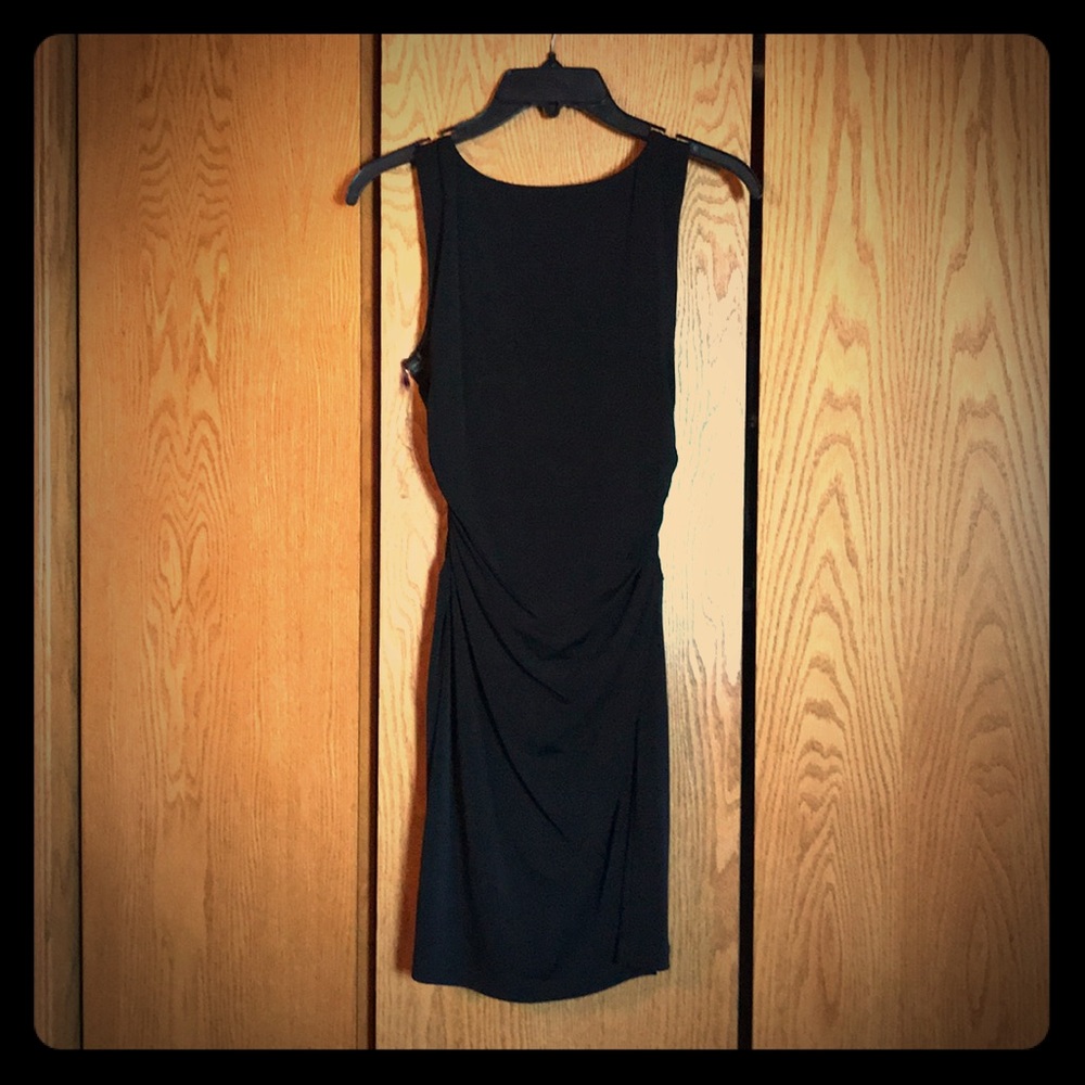 Black cocktail dress